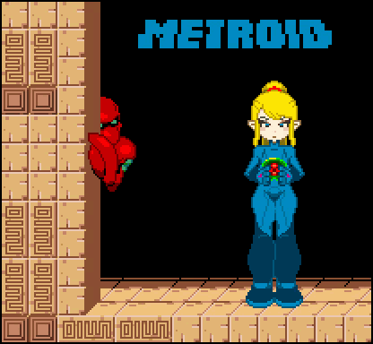 Metroid Samus Aran GIF