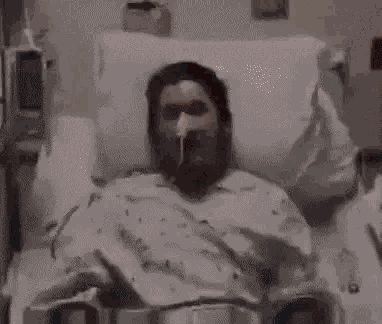 Mfw Guy In Hospital Bed Catches On Fire GIF