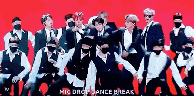 Mic Drop Remix GIF