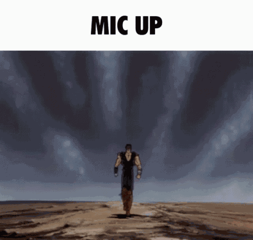 Mic Up Fist Of The North Star GIF