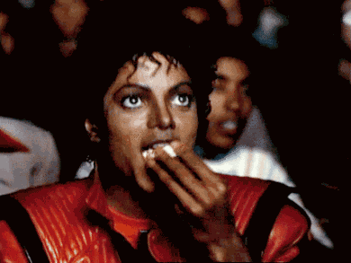 Michael Jackson Comendo Picoca GIF