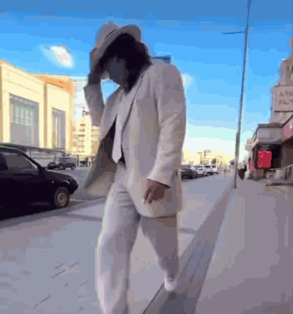 Michael Jackson Moon Walk GIF