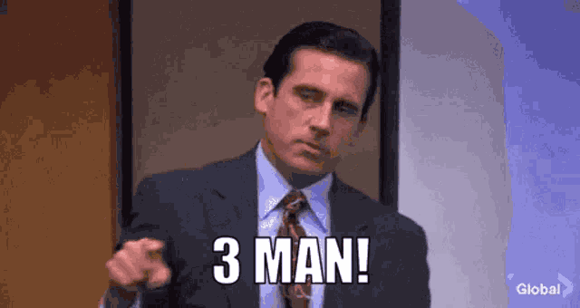 Michael Scott Point GIF