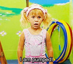 Michelle I'M Pumped GIF