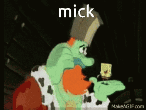 Mick Bald GIF