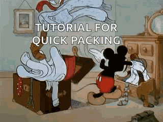 Mickey Mouse Packing GIF