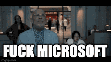 Microsoft Fuck GIF