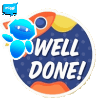 Miggi Well Done Sticker