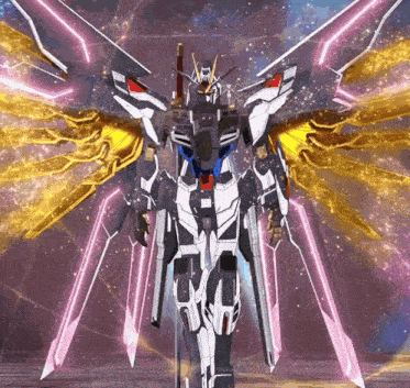 Mighty Strike Freedom Gundam Gundam Seed Freedom GIF