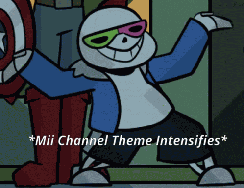 Mii Channel Theme Mem GIF