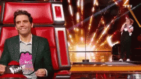 Mika The Voice GIF