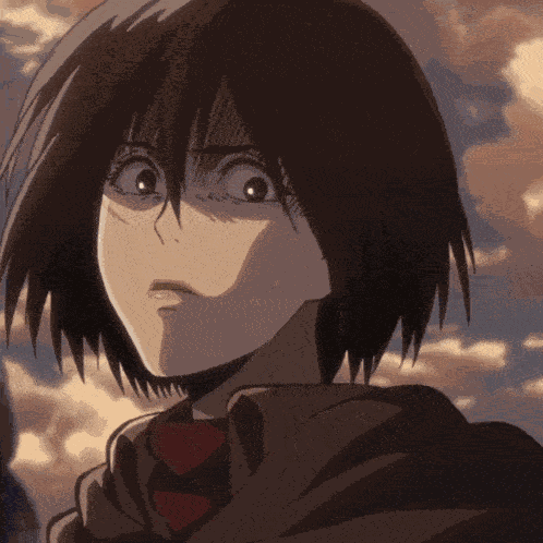Mikasa Ackerman Attack Titan GIF