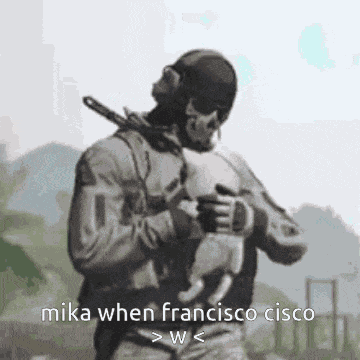 Mikashinho Mimi Ghost Call Of Duty GIF