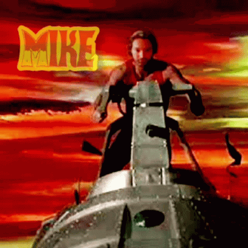 Mike Flash Save GIF