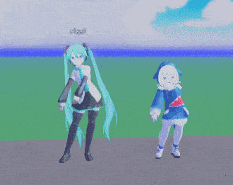 Miku Floss GIF