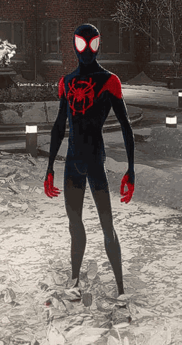Miles Morales Into The Spider-verse GIF