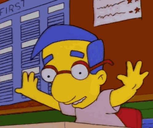 Milhouse Aspersor GIF