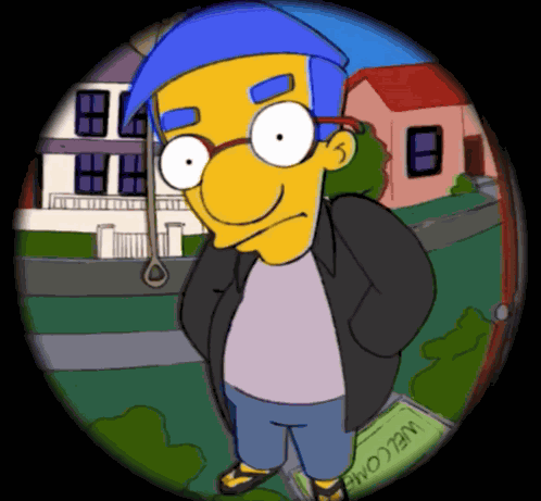Milhouse Everything'S Coming Up Milhouse GIF
