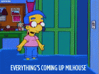 Milhouse Flood GIF