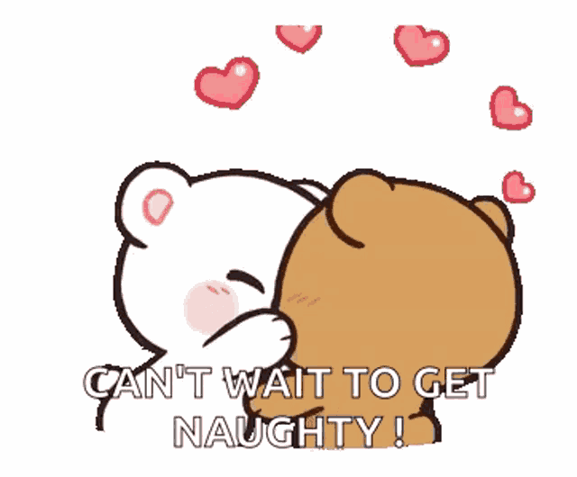 Milk And Mocha Bear Couple GIF