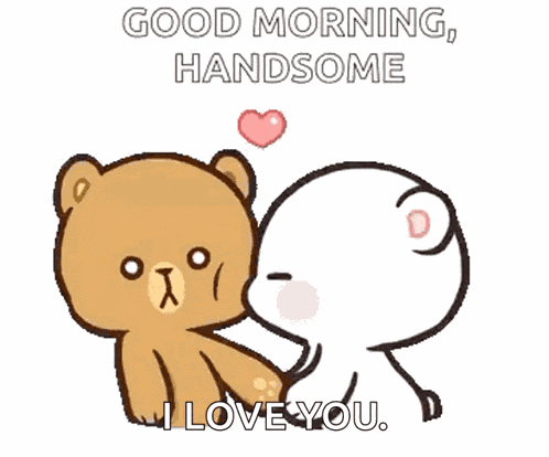 Milk And Mocha Bear Love GIF