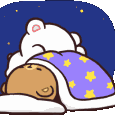 Milk And Mocha Milk And Mocha Sleep Sticker