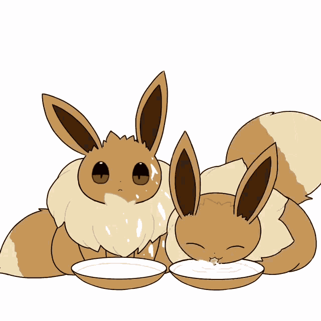 Milk Eevee GIF