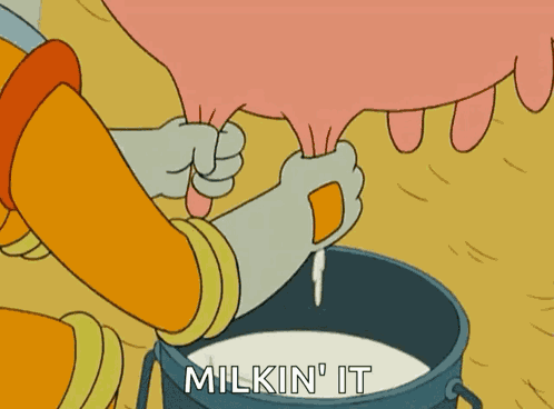 Milking Cow GIF
