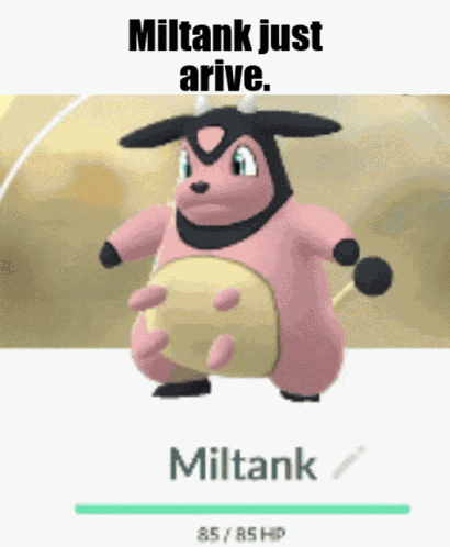 Miltank Just Arive Miltank GIF