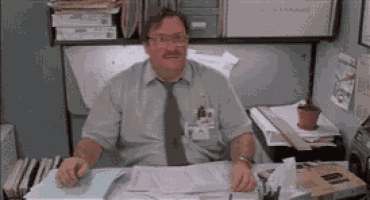 Milton Office GIF
