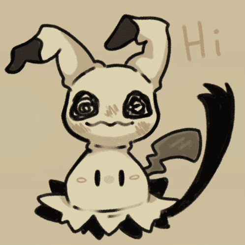 Mimikyu Hi GIF
