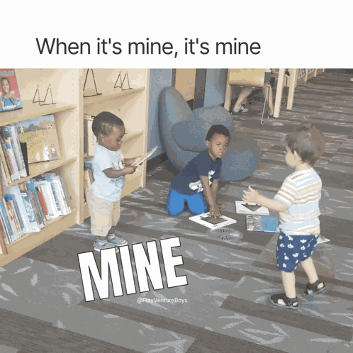 Mine Toddler GIF
