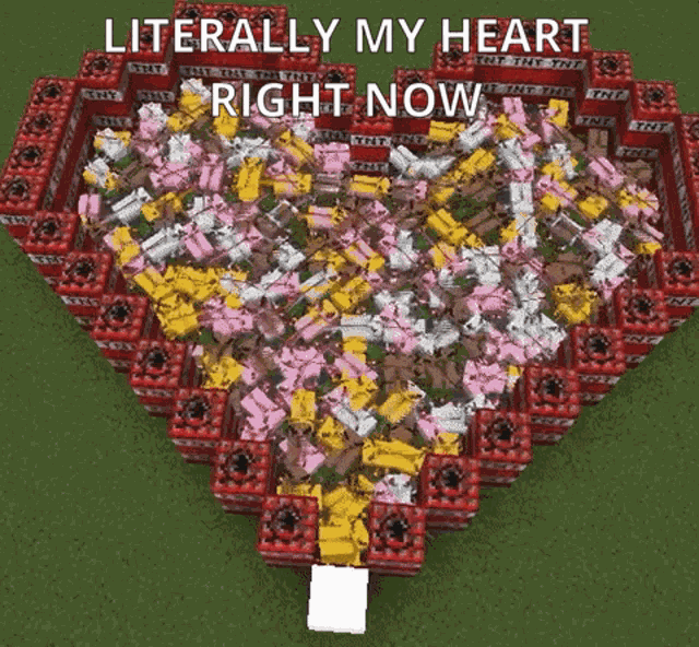 Minecraft Heart GIF