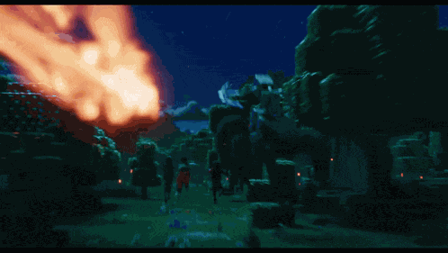Minecraft Minecraft Movie GIF