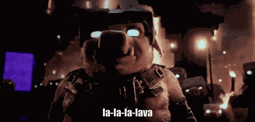 Minecraft Movie Lava Song Minecraft Movie Piglin GIF