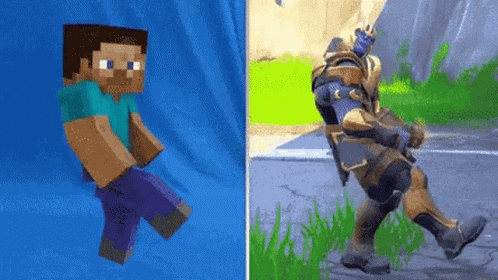Minecraft Steve GIF