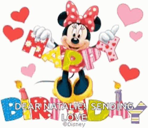 Mini Mouse Happy Birthday GIF