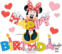 Mini Mouse Happy Birthday GIF