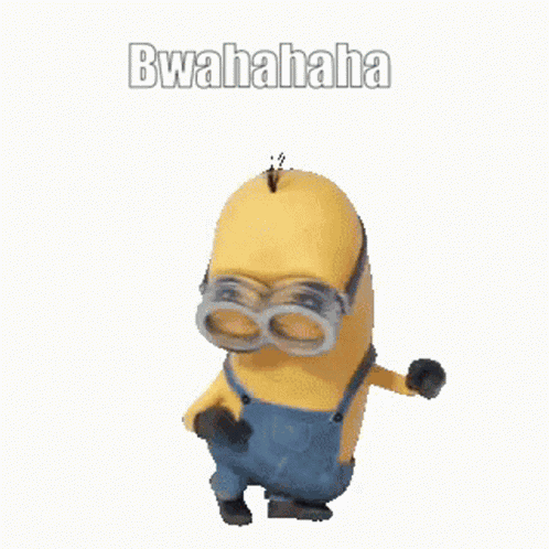 Minion Bwahaha GIF