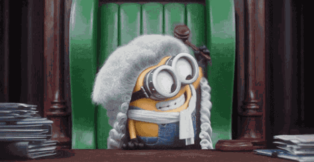 Minion Judge GIF