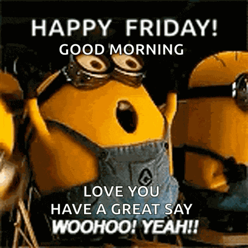 Minion Woohoo GIF