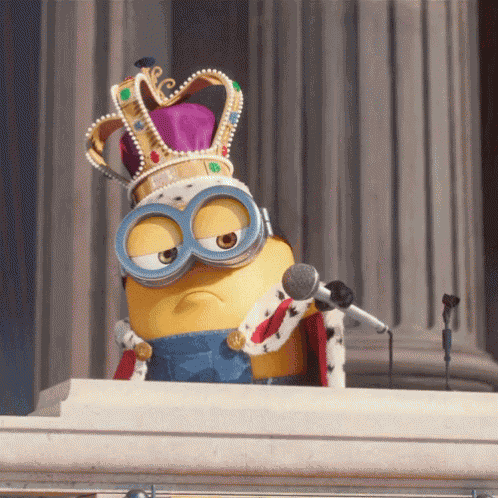 Minions King GIF