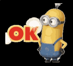 Minions Okey GIF