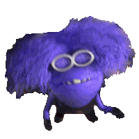 Minions Scream Sticker