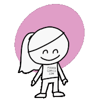 Minka Minkacomics Sticker