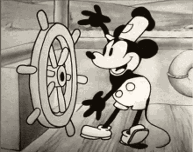 Minnie Mouse And Mickey Mouse GIF