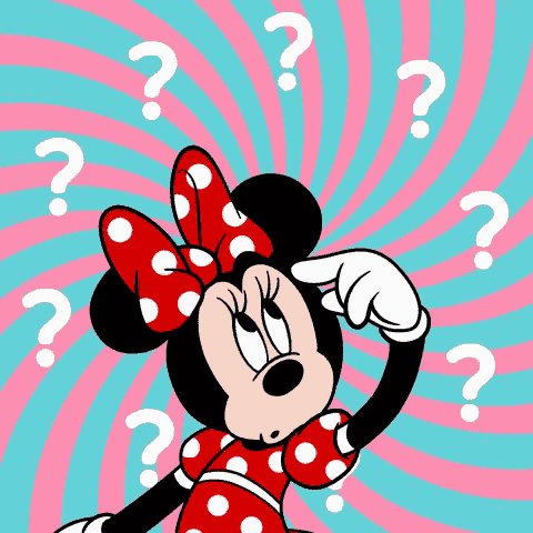 Minnie Mouse Confused GIF