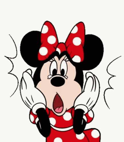 Minnie Mouse Fainting GIF