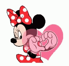 Minnie Mouse Heart GIF