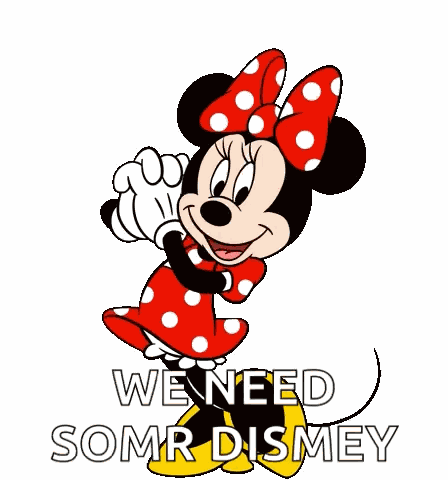 Minnie Mouse Please GIF